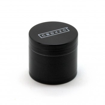 Grinder en métal CBD420 - Noir et Blanc